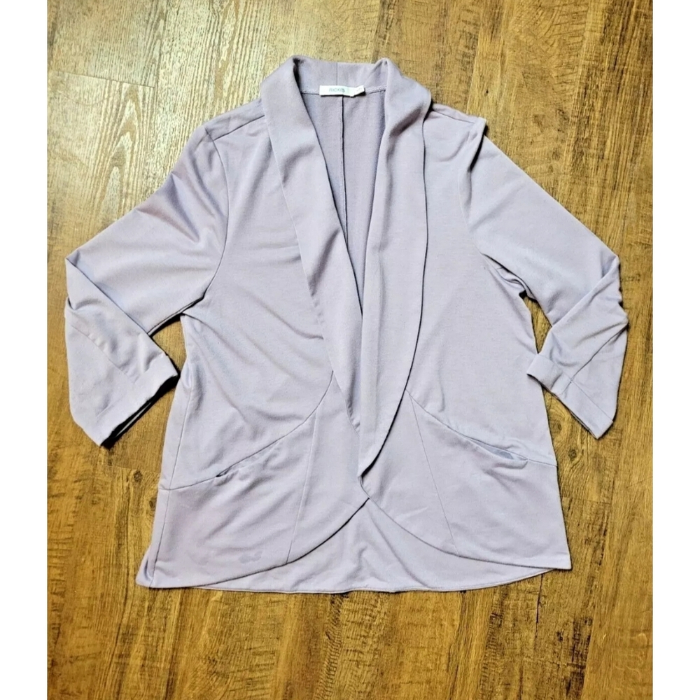 Rickis soft pastel open blazer